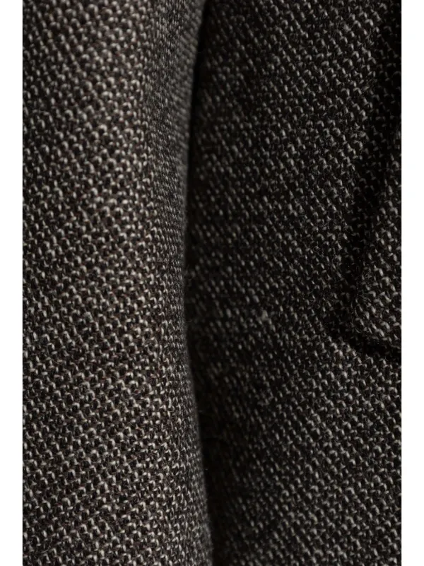 AMI Paris single-breasted Blazer | Brown | FARFETCH
