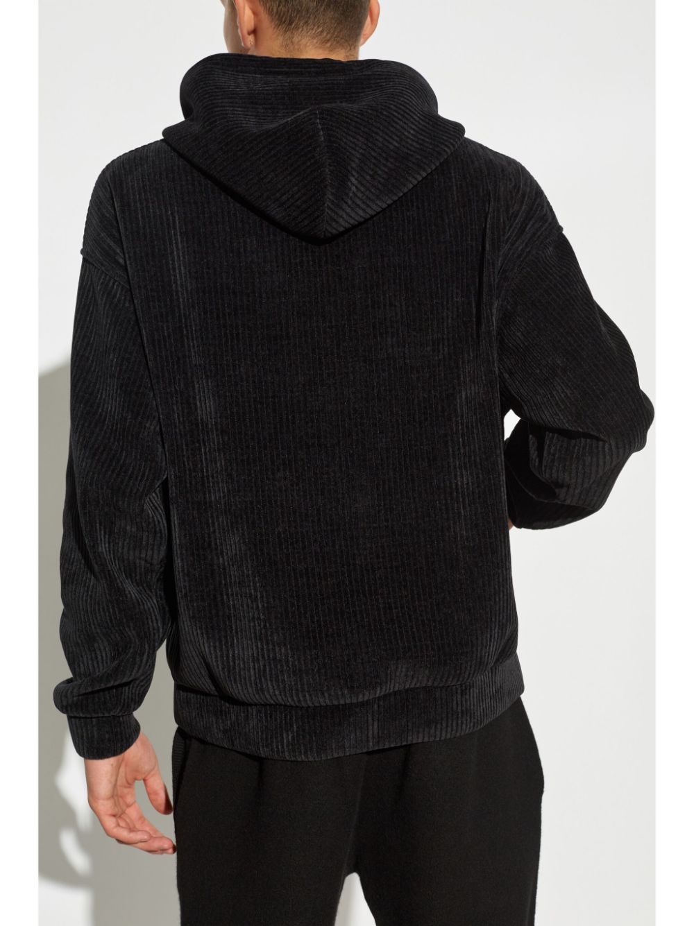 Emporio Armani corduroy hoodie Men