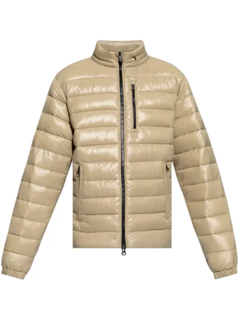 Save The Duck logo-patch padded jacket 