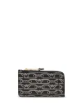 Emporio Armani monogram wallet - Black