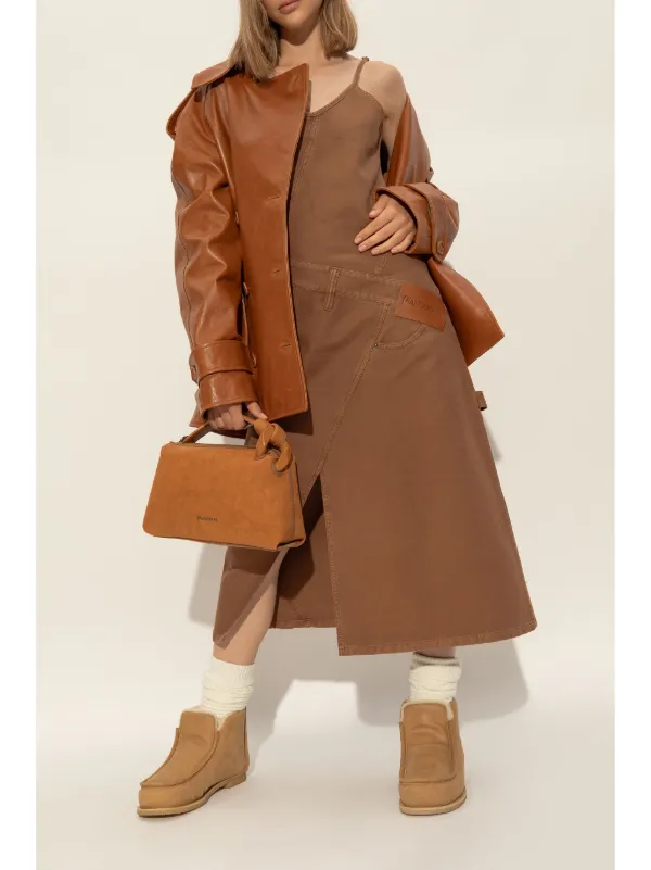 【関税込み】JW Anderson ベージュ パデッド ブーツ JW Anderson パデッド アンクルブーツ | ニュートラル | FARFETCH JP