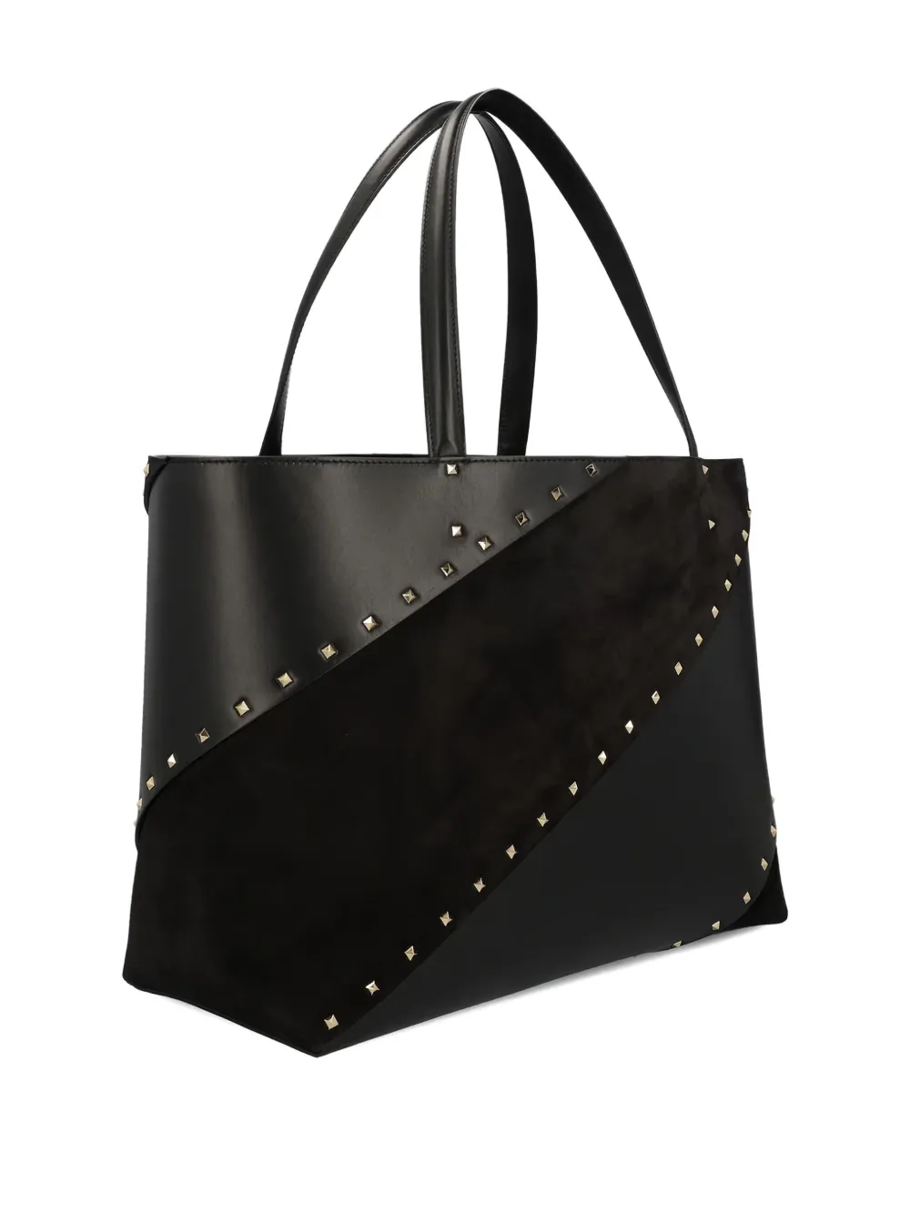 Valentino Garavani Rockstud tote bag - Zwart