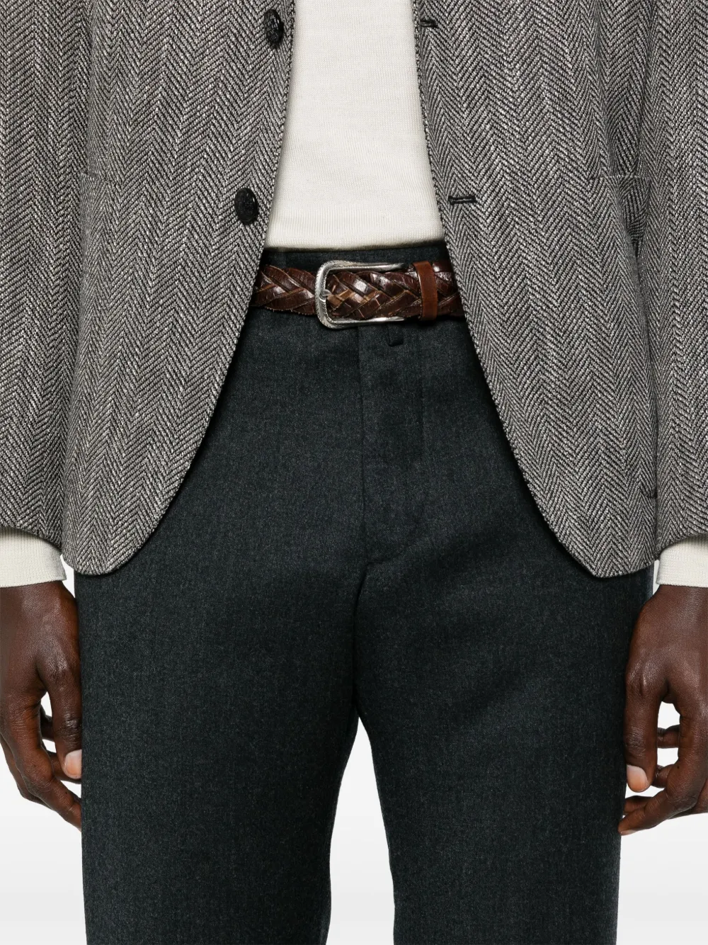 Briglia 1949 Wollen broek Grijs