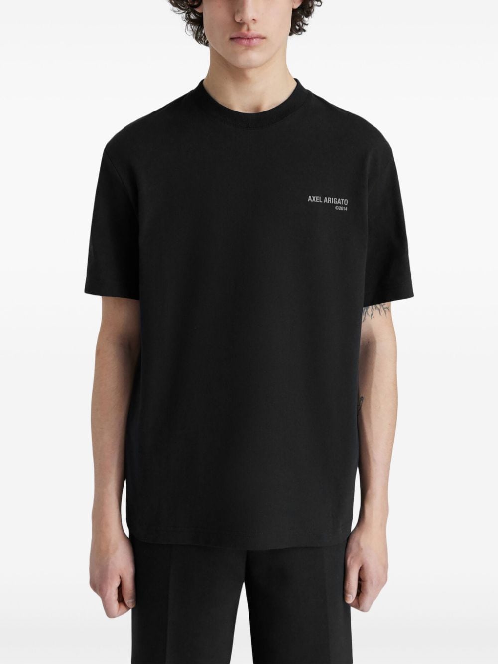 Shop Axel Arigato Legacy T-shirt In Black