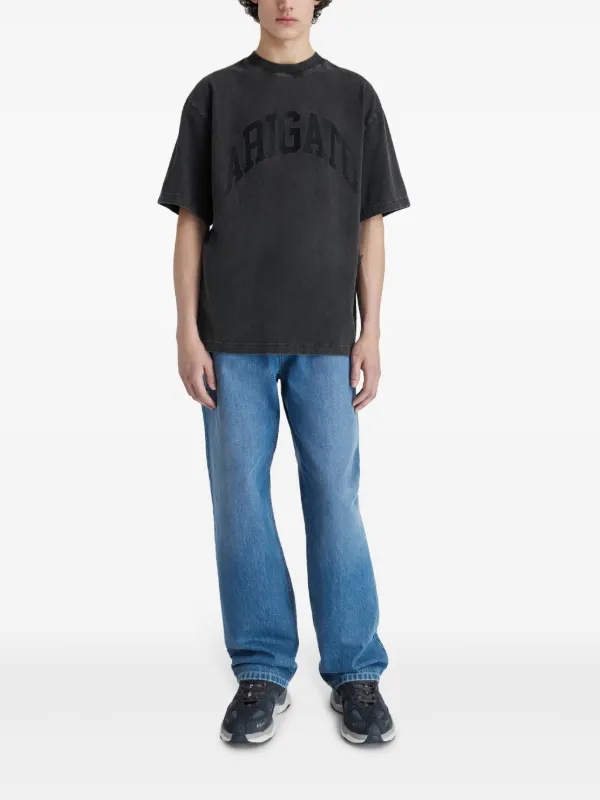 Axel Arigato Link Washed t-shirt | Black | FARFETCH
