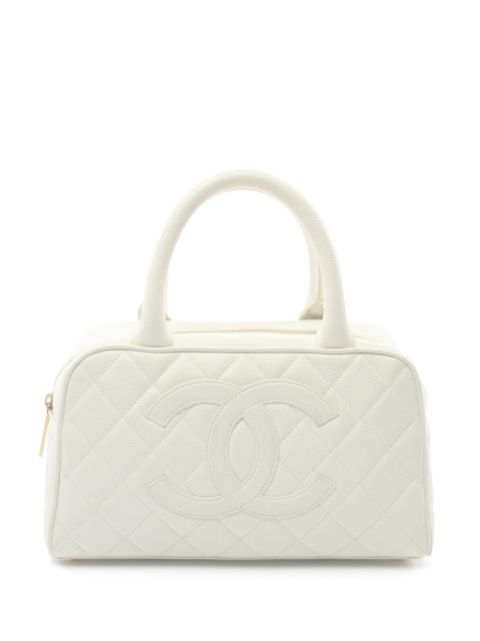 CHANEL 2003-2004 CC diamond-quilted handbag Women