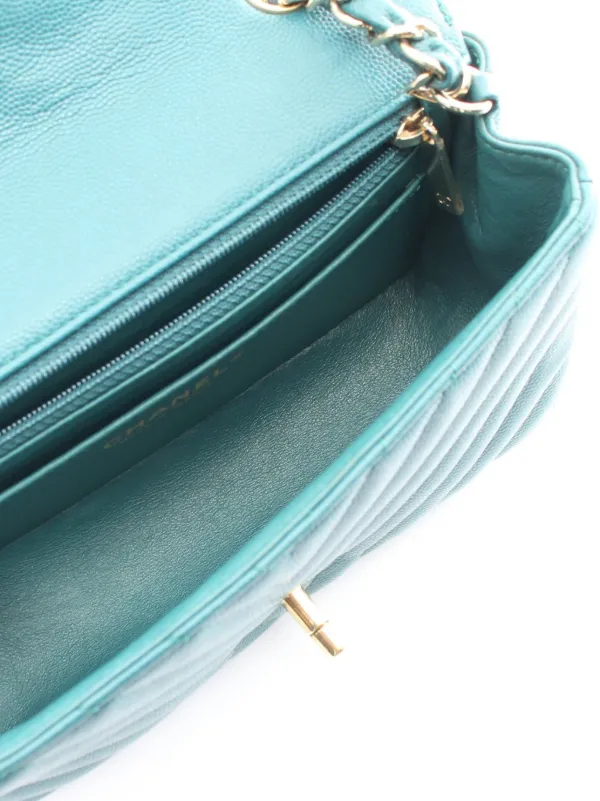 CHANEL Pre-Owned Borsa a Spalla Con Dettaglio a V 2018-2019