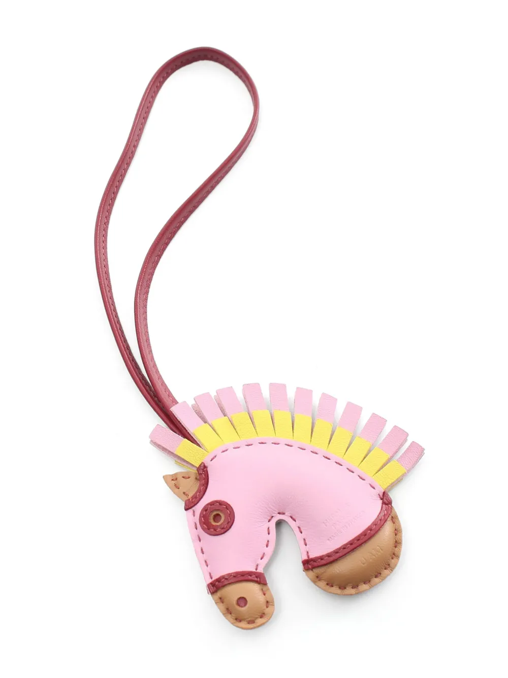 Hermès Pre-Owned 2010s Gegee bag charm - Roze