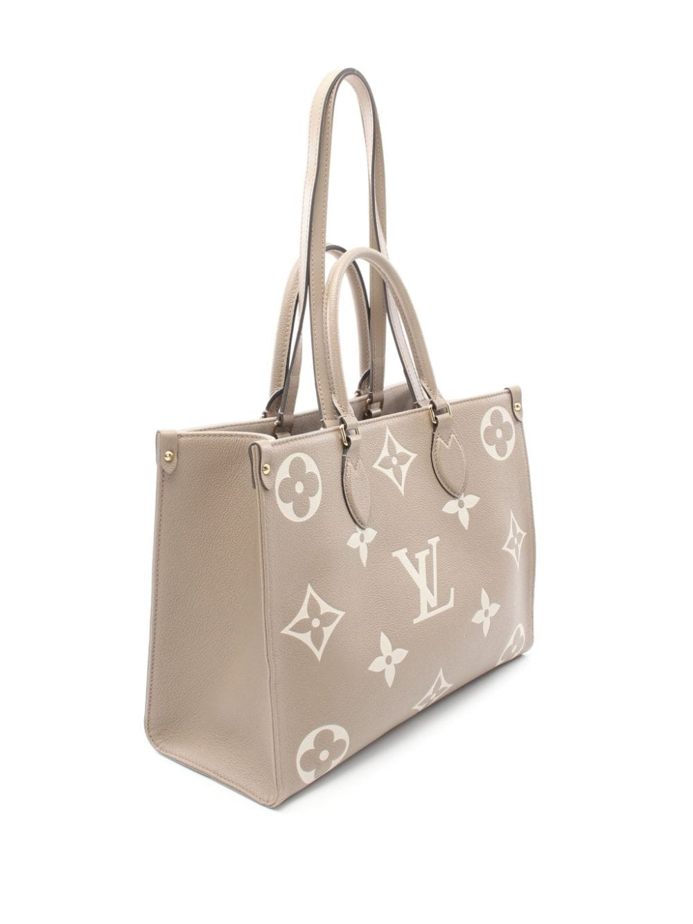 Louis Vuitton Pre-Owned 2021 OnTheGo MM tote bag - Beige