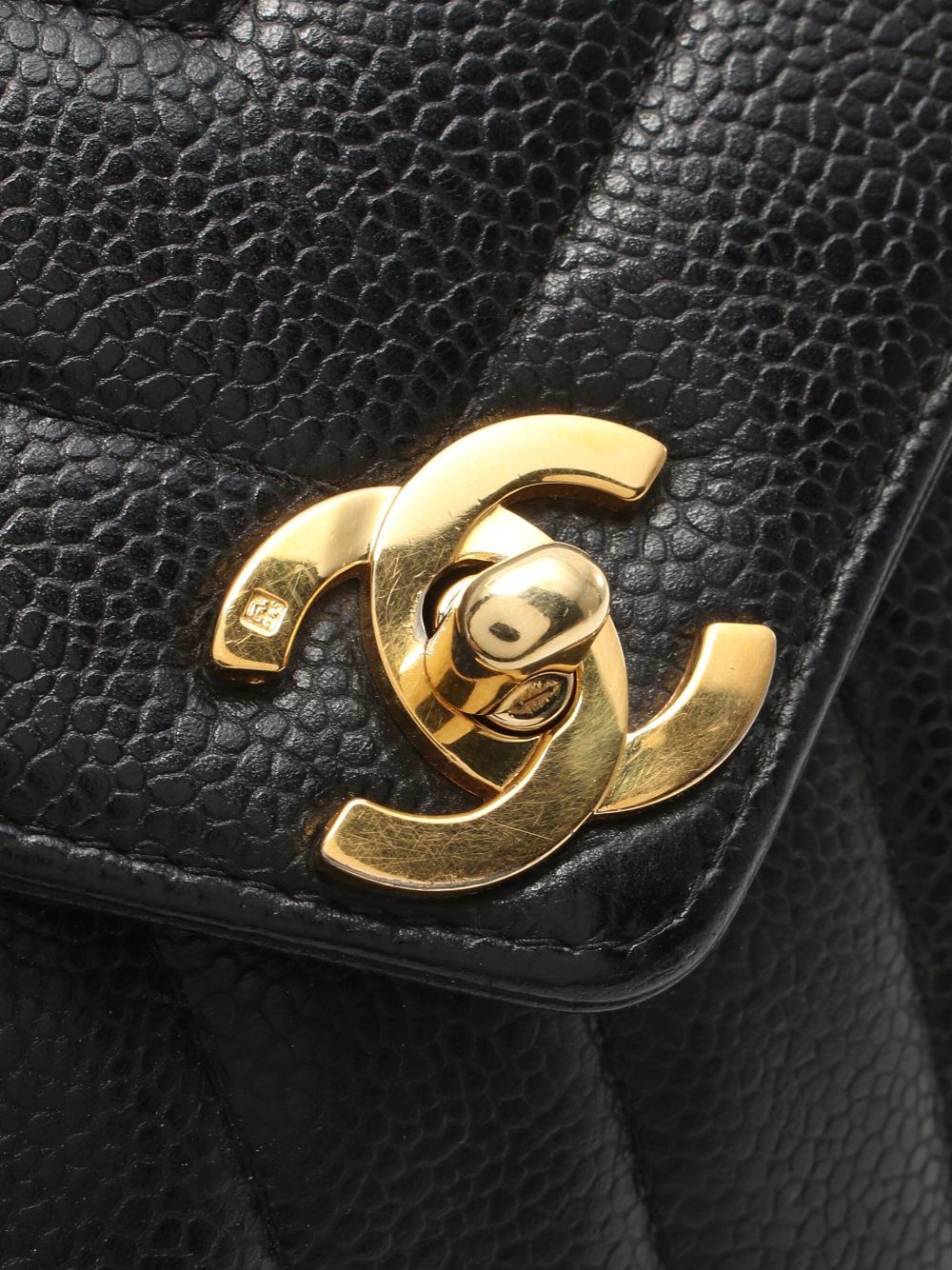 CHANEL 1991-1994 V-stitch shoulder bag Women