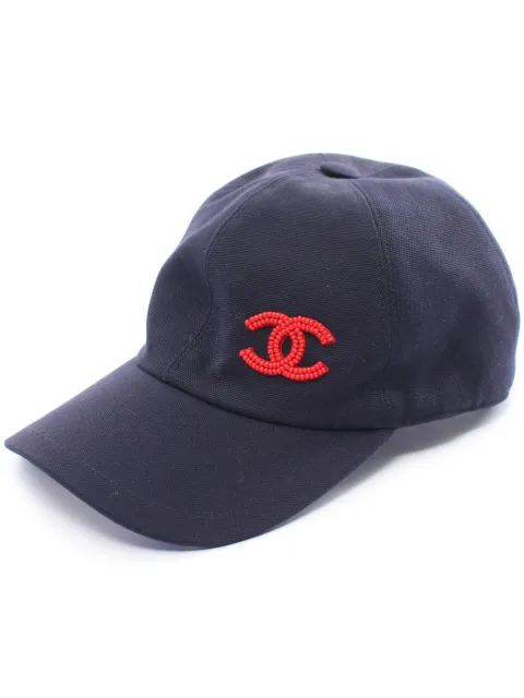CHANEL 1986-1988 CC cap Women