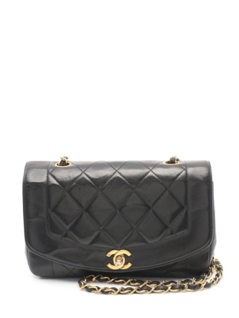 HOT SALE CHANEL 1994-1996 Diana shoulder bag Women