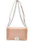 CHANEL Pre-Owned 2001 Boy Chanel shoulder bag - Pink