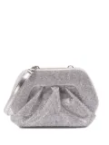 Themoirè Gea clutch bag - Silver