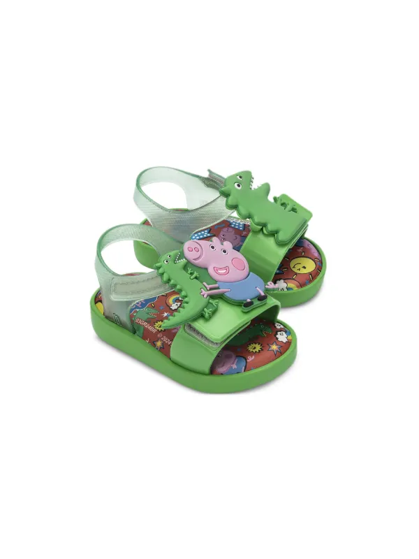 Mini Melissa Sandália Jump x Peppa Pig Verde FARFETCH BR