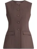 Anna Quan Bailey top - Brown