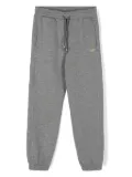 Pinko Kids lurex fleece track pants - Grey