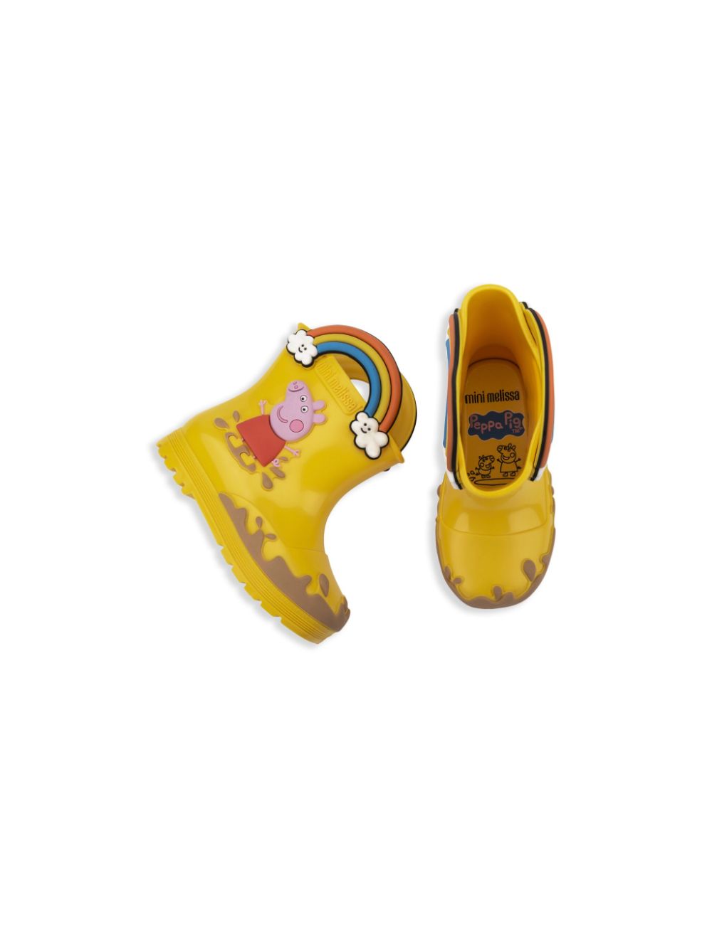 Mini Melissa Welly x Peppa Pig laarzen Geel