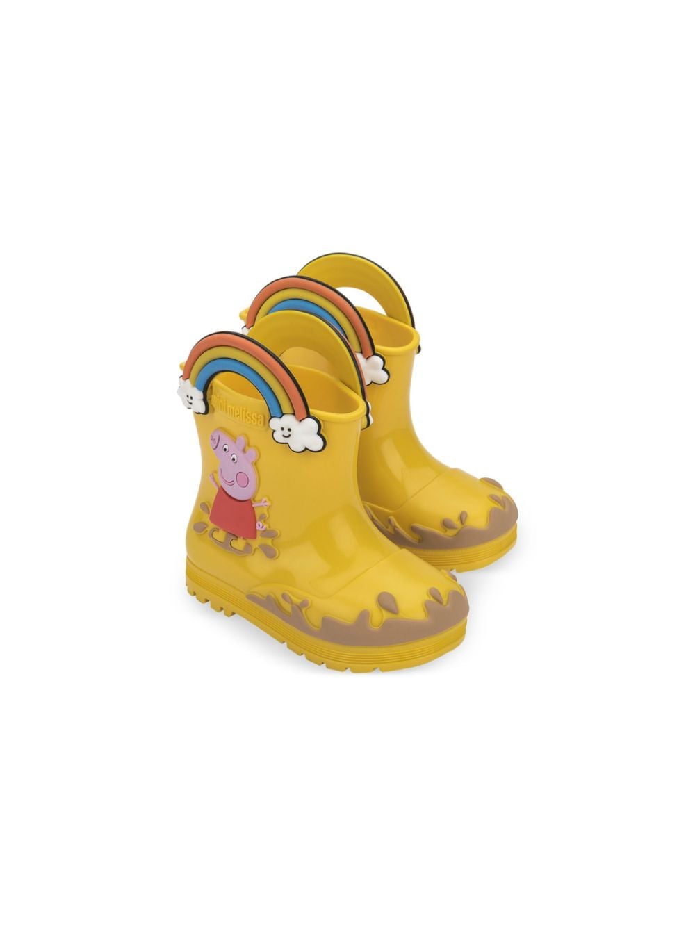 Mini Melissa Welly x Peppa Pig Boots Yellow