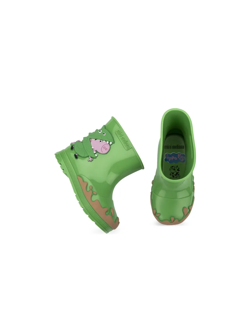 Mini Melissa Welly x Peppa Pig laarzen Groen