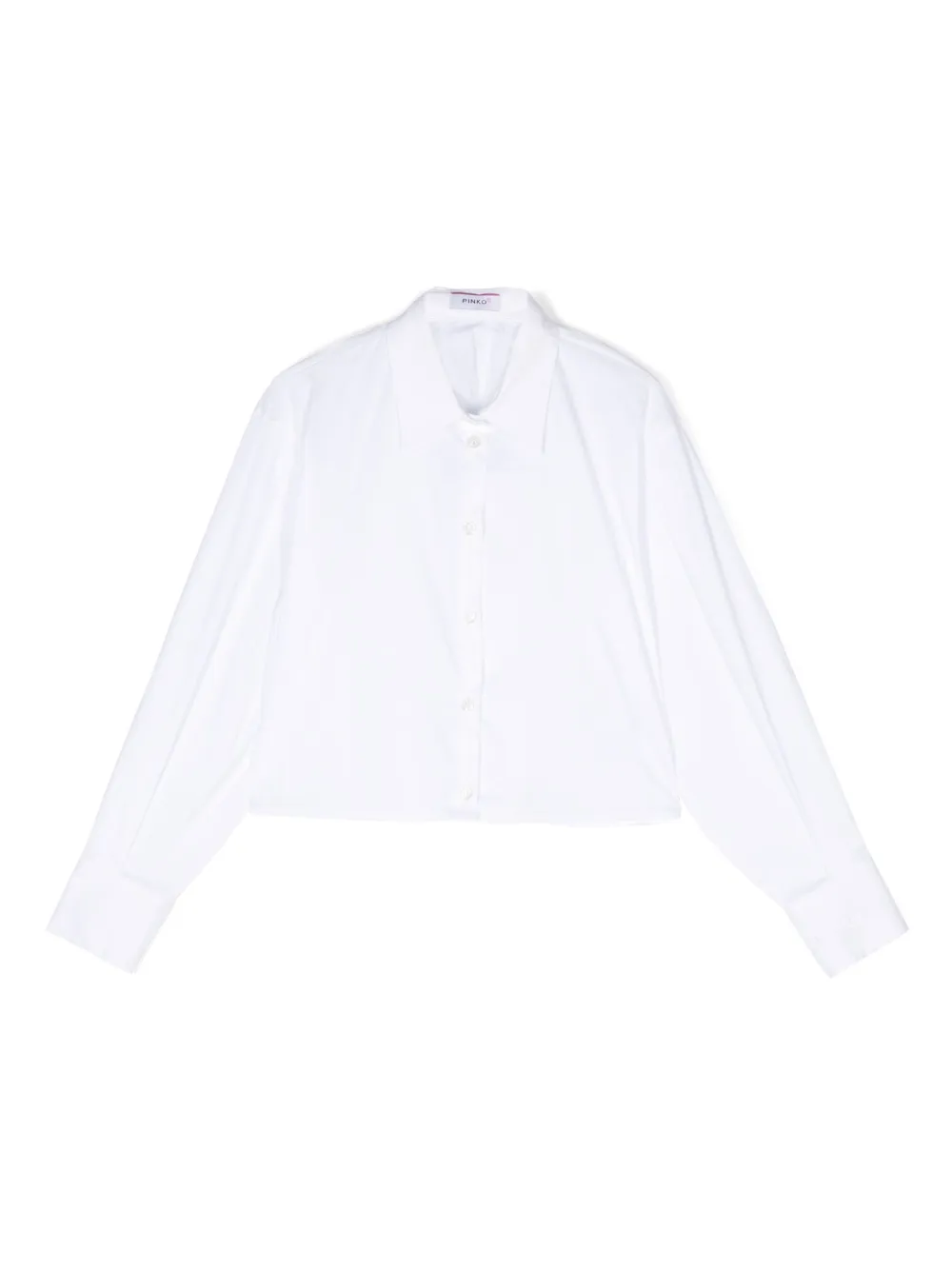 Pinko Kids Popeline shirt Wit
