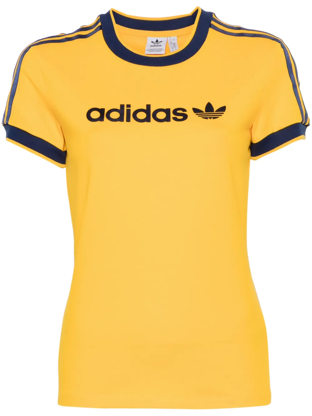 Adidas T-shirt met grafische badge Groen