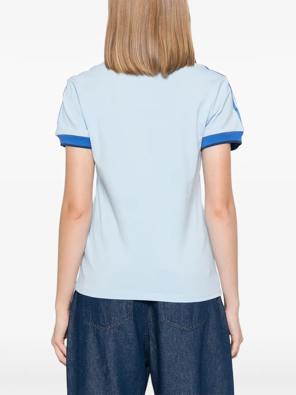 adidas T-shirt met logo Blauw
