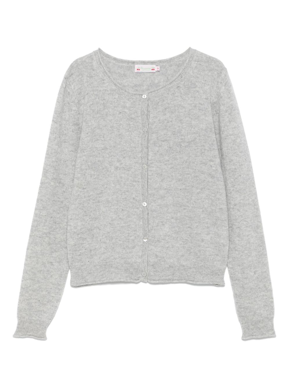 Bonpoint marl-knit cardigan - Grey