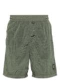 Stone Island crinkled swim shorts - Green