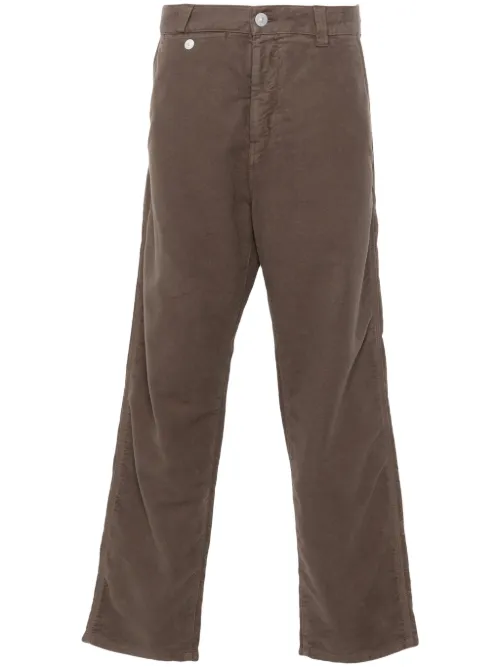 Pantalon à logo brodé - Stone Island - Modalova