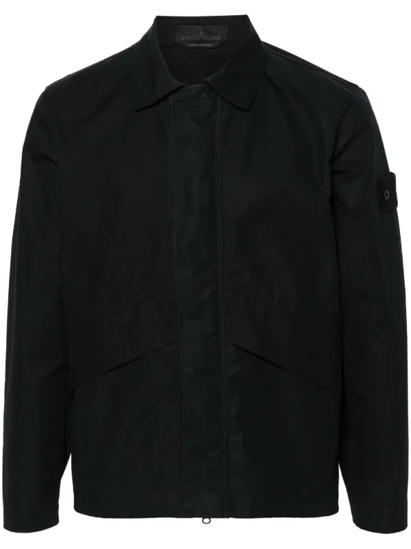 Stone island ghost overshirt black online