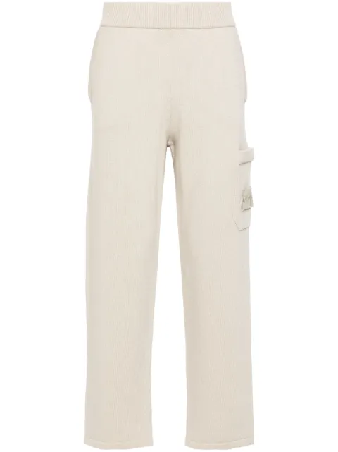 Stone Island pantalones con distintivo Compass