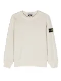 Stone Island Junior Compass-badge sweatshirt - Neutrals
