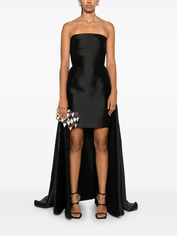 ワンピース SOLACE LONDON Women Mid Skirts OS43034BLACK Black Solace London Trina Mini Dress | Black | FARFETCH