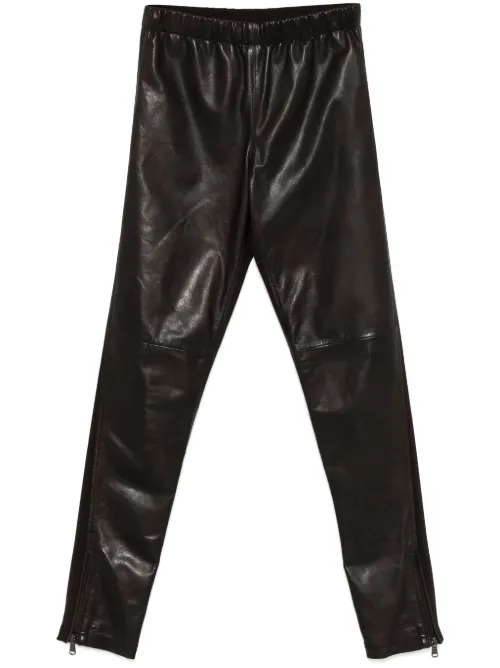 Legging en cuir - P.A.R.O.S.H. - Modalova