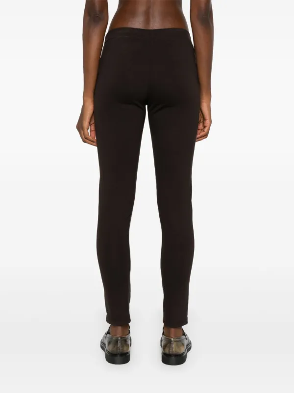 スパッツ・レギンス PAROSH Women Leggings D230609MACIOCK24W086 Brown P.A.R.O.S.H. レザー レギンス | ブラウン | FARFETCH JP