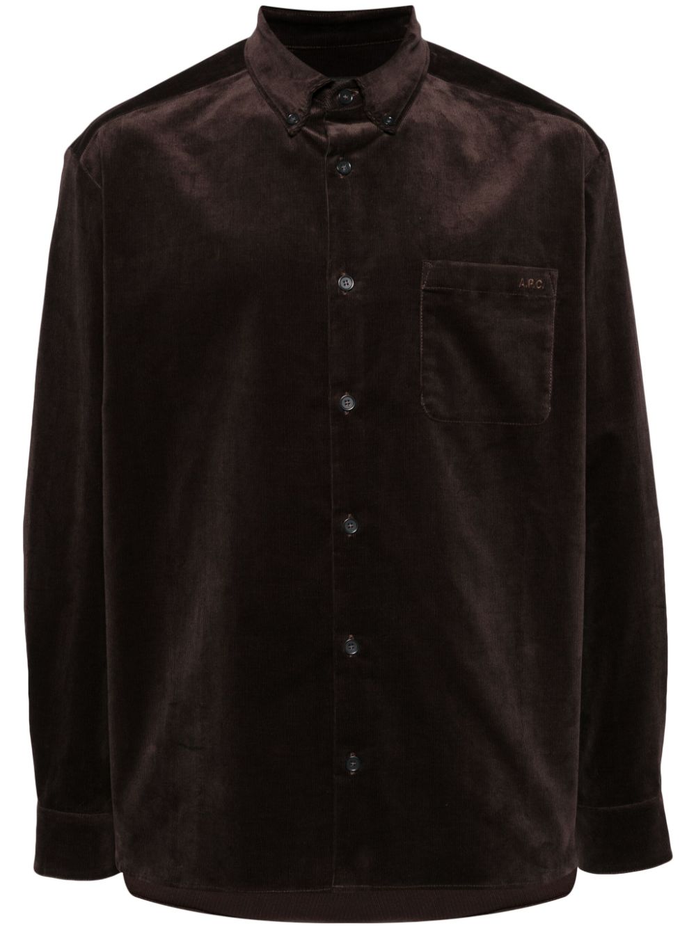 APC SERGE LOGO SHIRT