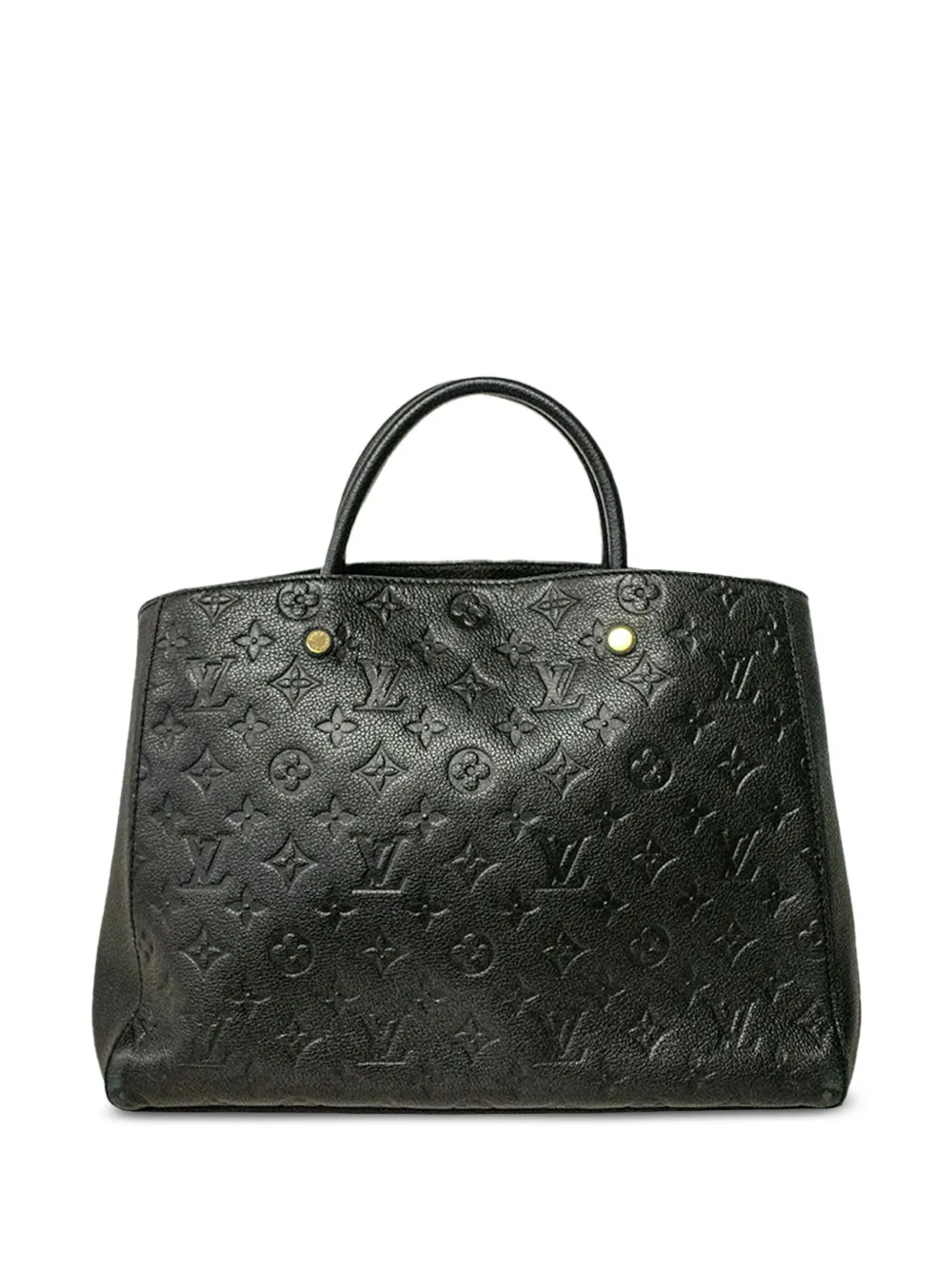 Louis Vuitton Pre-Owned モンテーニュ ハンドバッグ - ブラック Louis Vuitton Pre-Owned モンテーニュ ハンドバッグ - ブラック