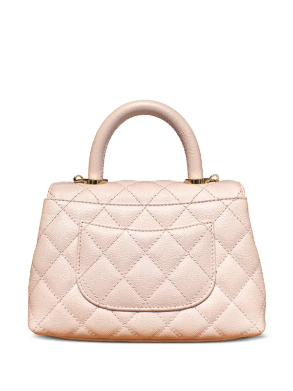 CHANEL Pre-Owned キルティング ハンドバッグ | ピンク