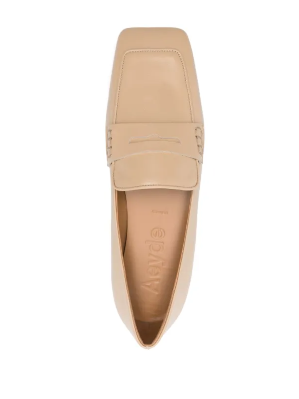 【関税込み】Aeyde ベージュ Tom ローファー Aeyde Tom ローファー | ニュートラル | FARFETCH JP