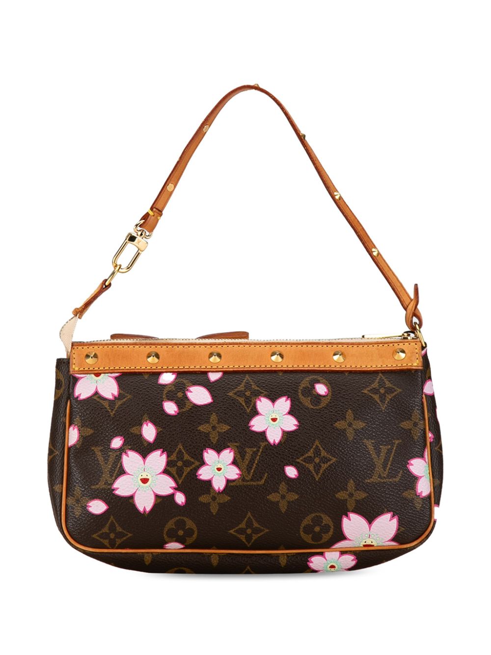 Louis Vuitton Pre-Owned 2003 x Takashi Murakami Monogram Cherry Blossom Pochette Accessoires shoulder bag - Bruin