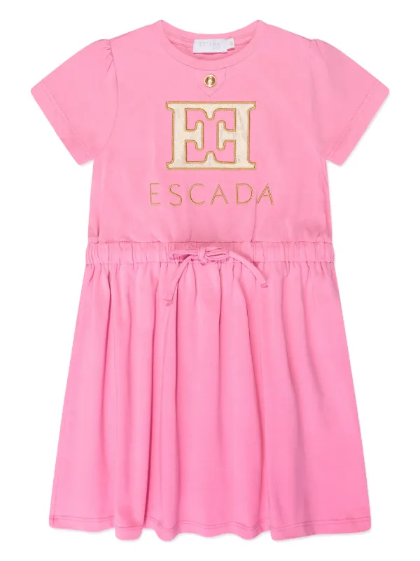 escada kleid rosa