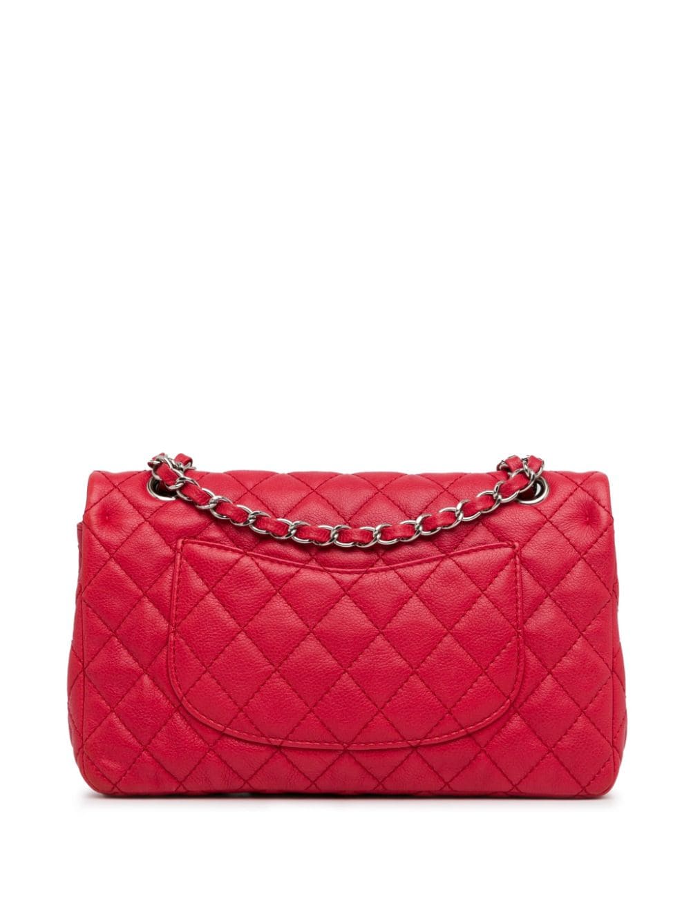 CHANEL Pre-Owned 2008-2009 Medium Classic Caviar Double Flap shoulder bag - Rood