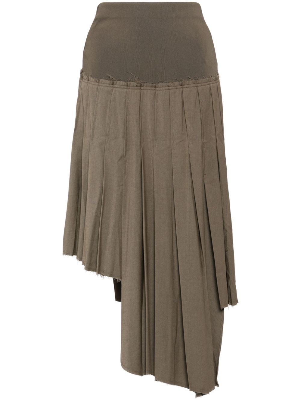 ribbed pleated skirts