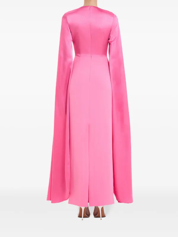 国内発送☆送料関税込【SOLACE LONDON】The Adley Maxi ドレス Solace London Adley Maxi Dress | Pink | FARFETCH