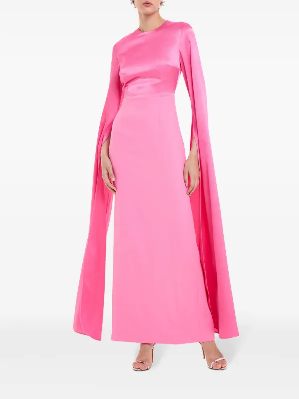 Solace London Adley Maxi Dress | Pink | FARFETCH