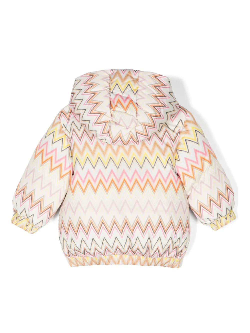 Missoni Kids zigzag-print jacket - Wit