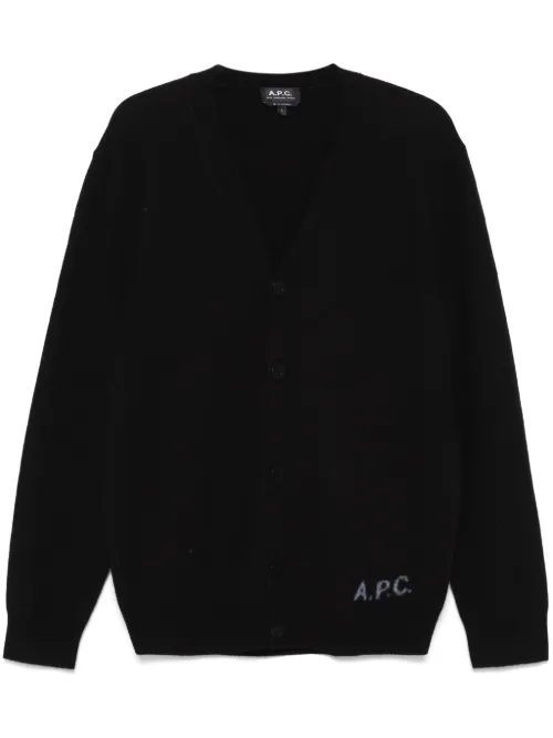 A.P.C. cardigan Kenny - Noir - A.P.C. - Modalova