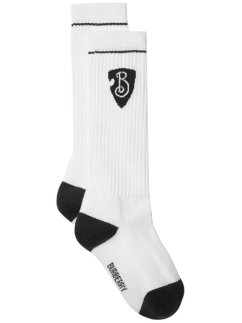 Burberry logo socks