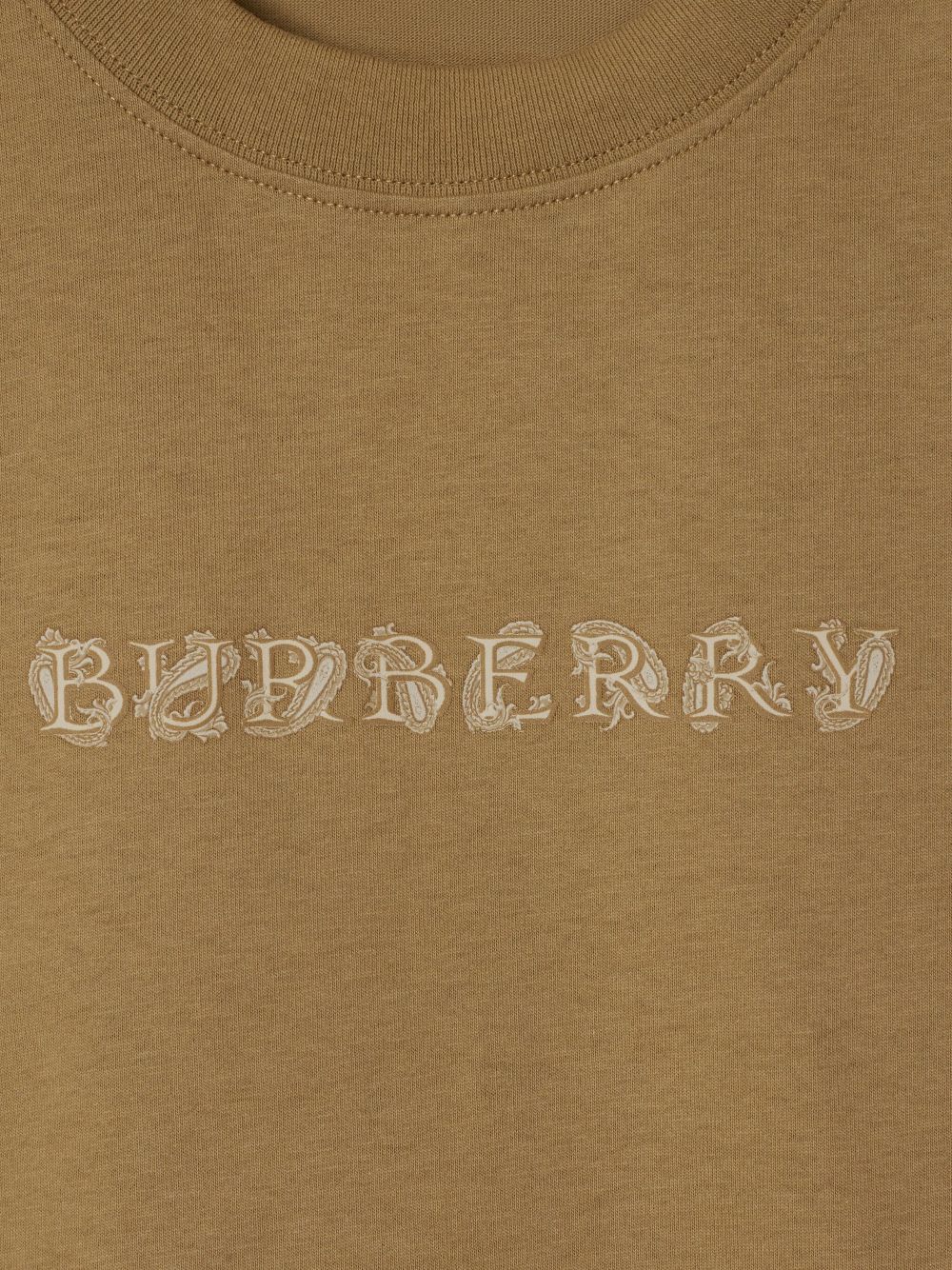 Affordable Burberry paisley-logo cotton T-shirt Women